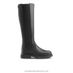 دائم تشيلسي الركبة عالية 8840R358 أسود نحيف Russell And Bromley