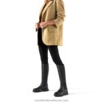 ⁦دائم تشيلسي الركبة عالية 8840R358 أسود نحيف Russell And Bromley⁩ - الصورة ⁦3⁩