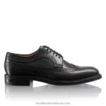 دربي ساوثبورت المطاط الوحيد 8840R582 أسود رجال Russell And Bromley