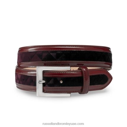 دولتشي الحزام 8840R662 أحمر رجال Russell And Bromley