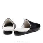 ⁦دومينيك شبشب البغل shearling 8840R541 أسود رجال Russell And Bromley⁩ - الصورة ⁦4⁩