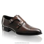 ⁦راهب البتولا مشبك مزدوج 8840R603 بني رجال Russell And Bromley⁩ - الصورة ⁦2⁩