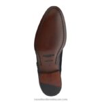 ⁦راهب البتولا مشبك مزدوج 8840R604 أسود رجال Russell And Bromley⁩ - الصورة ⁦4⁩