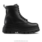 ربط الحذاء حتى الحذاء 8840R266 أسود نحيف Russell And Bromley