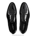 ⁦ركامية اصبع القدم غطاء أكسفورد 8840R589 أسود رجال Russell And Bromley⁩ - الصورة ⁦3⁩