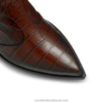 ⁦ركبة الصالون الغربي 8840R363 بني نحيف Russell And Bromley⁩ - الصورة ⁦3⁩