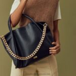 ⁦رمز سلسلة شرق / غرب انتزاع حقيبة 8840R676 أسودRussell And Bromley⁩ - الصورة ⁦4⁩