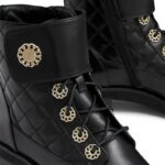 ⁦رينجاروسيس حذاء مبطن برباط 8840R282 أسود نحيف Russell And Bromley⁩ - الصورة ⁦4⁩