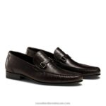 ⁦زلة النخبة على الخف 8840R498 بني رجال Russell And Bromley⁩ - الصورة ⁦2⁩