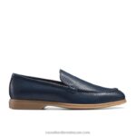 زينو نسج ختم الانزلاق على 8840R567 أزرق رجال Russell And Bromley