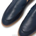 ⁦زينو نسج ختم الانزلاق على 8840R567 أزرق رجال Russell And Bromley⁩ - الصورة ⁦4⁩
