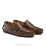 ⁦سائق ارتداء لينة 8840R487 بني رجال Russell And Bromley⁩ - الصورة ⁦2⁩