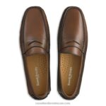 ⁦سائق ارتداء لينة 8840R487 بني رجال Russell And Bromley⁩ - الصورة ⁦3⁩
