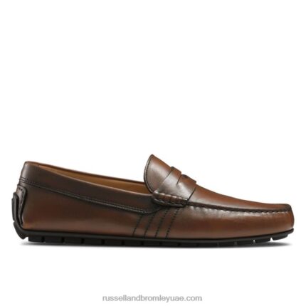 سائق ارتداء لينة 8840R487 بني رجال Russell And Bromley
