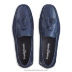 ⁦سائق مونزا شرابة 8840R492 أزرق رجال Russell And Bromley⁩ - الصورة ⁦3⁩