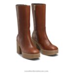 ⁦ستيفي كريب التمهيد منصة 8840R338 تان نحيف Russell And Bromley⁩ - الصورة ⁦2⁩