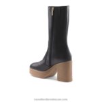 ⁦ستيفي كريب التمهيد منصة 8840R339 أسود نحيف Russell And Bromley⁩ - الصورة ⁦3⁩