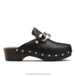 سلسلة dellabosco مغلقة اصبع القدم السد 8840R230 أسود نحيف Russell And Bromley