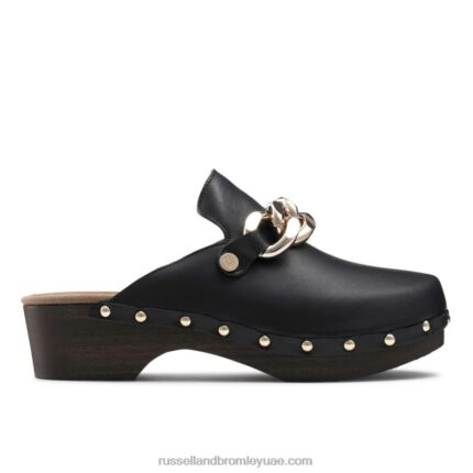 سلسلة dellabosco مغلقة اصبع القدم السد 8840R230 أسود نحيف Russell And Bromley
