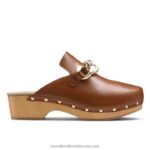 سلسلة dellabosco مغلقة اصبع القدم السد 8840R231 بني نحيف Russell And Bromley