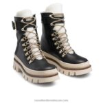 ⁦سنودونيا حذاء المشي وحيد المتباين 8840R277 أسود نحيف Russell And Bromley⁩ - الصورة ⁦2⁩