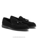 ⁦شرابة شرابة متعطل 8840R559 أسود رجال Russell And Bromley⁩ - الصورة ⁦2⁩