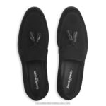 ⁦شرابة شرابة متعطل 8840R559 أسود رجال Russell And Bromley⁩ - الصورة ⁦3⁩
