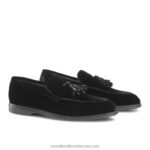 ⁦شرابة شرابة متعطل 8840R574 أسود رجال Russell And Bromley⁩ - الصورة ⁦2⁩