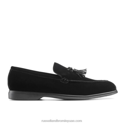 شرابة شرابة متعطل 8840R574 أسود رجال Russell And Bromley