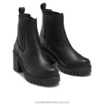 ⁦شركة مرحبا الكعب القتالية تشيلسي 8840R275 أسود نحيف Russell And Bromley⁩ - الصورة ⁦2⁩