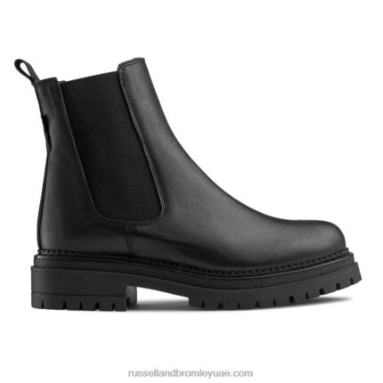 شركة مكافحة تشيلسي التمهيد 8840R254 أسود نحيف Russell And Bromley