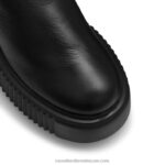 ⁦صعب التمهيد مضلع الحب الوحيد 8840R269 أسود نحيف Russell And Bromley⁩ - الصورة ⁦3⁩