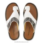 ⁦صندل بارولو مفتوح من الأمام 8840R540 أبيض رجال Russell And Bromley⁩ - الصورة ⁦3⁩