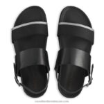 ⁦صندل برباط خلفي فاب 8840R512 أسود رجال Russell And Bromley⁩ - الصورة ⁦3⁩