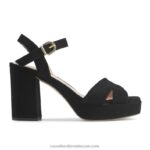 صندل بلاتفورم 8840R98 أسود نحيف Russell And Bromley