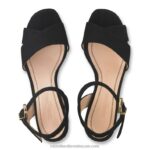 ⁦صندل بلاتفورم 8840R98 أسود نحيف Russell And Bromley⁩ - الصورة ⁦3⁩