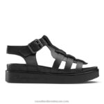صندل بورتلاند الصياد 8840R402 أسود نحيف Russell And Bromley