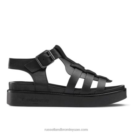 صندل بورتلاند الصياد 8840R402 أسود نحيف Russell And Bromley