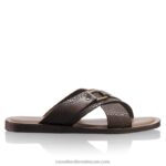 صندل حلم الانزلاق 8840R527 بني رجال Russell And Bromley