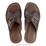 ⁦صندل حلم الانزلاق 8840R527 بني رجال Russell And Bromley⁩ - الصورة ⁦3⁩