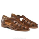 ⁦صندل سيراكوز الصياد 8840R383 بني نحيف Russell And Bromley⁩ - الصورة ⁦2⁩