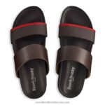 ⁦صندل فاب لاين بغطاء للرأس 8840R507 بني رجال Russell And Bromley⁩ - الصورة ⁦3⁩