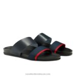 ⁦صندل فاب لاين بغطاء للرأس 8840R537 أزرق رجال Russell And Bromley⁩ - الصورة ⁦2⁩