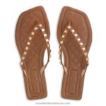 ⁦صندل كايرو مائل للأمام 8840R408 تان نحيف Russell And Bromley⁩ - الصورة ⁦3⁩