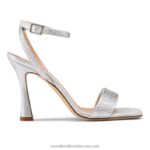 صندل كوزمو بكعب 8840R168 فضة نحيف Russell And Bromley