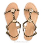 ⁦صندل لورين مزين بقرص 8840R407 فهد نحيف Russell And Bromley⁩ - الصورة ⁦3⁩