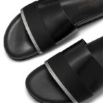 ⁦صندل منزلق فاب 8840R505 أسود رجال Russell And Bromley⁩ - الصورة ⁦4⁩
