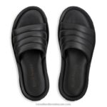 ⁦صندل منزلق فاخر 8840R515 أسود رجال Russell And Bromley⁩ - الصورة ⁦3⁩