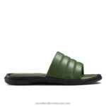 صندل منزلق فاخر 8840R516 أخضر رجال Russell And Bromley