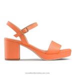 صندل منصة discoqueen 8840R130 البرتقالي نحيف Russell And Bromley
